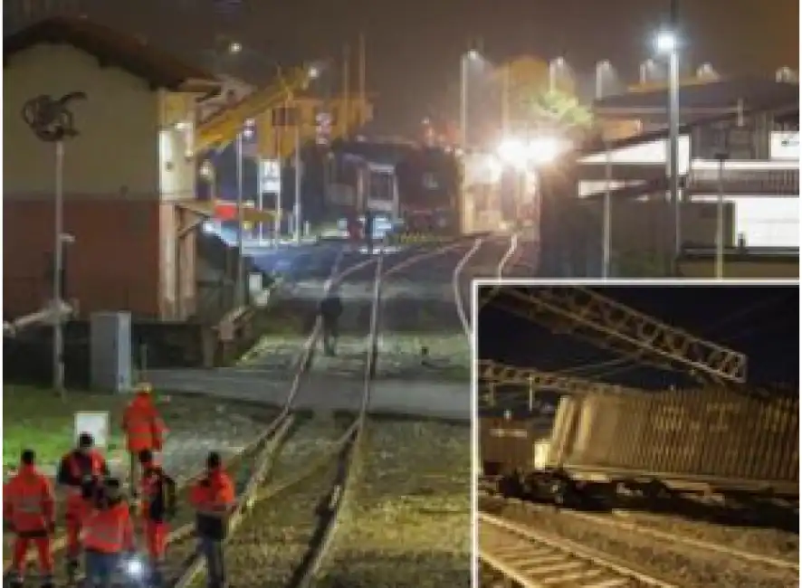 treno merci deraglia a firenze