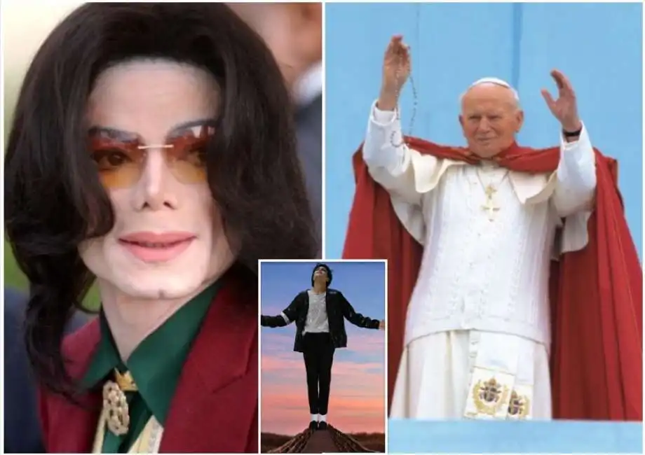 a gift from god michael jackson papa giovanni paolo ii