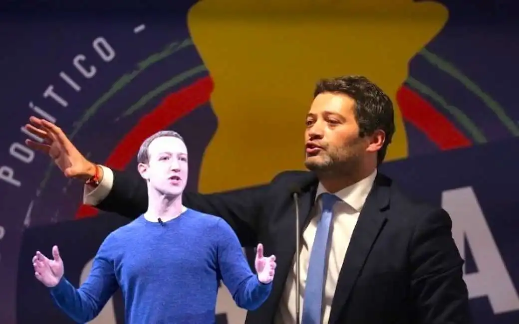 andre ventura - chega marck zuckerberg meta facebook 