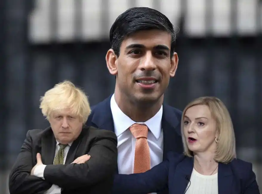 boris jhonson liz truss rishi sunak