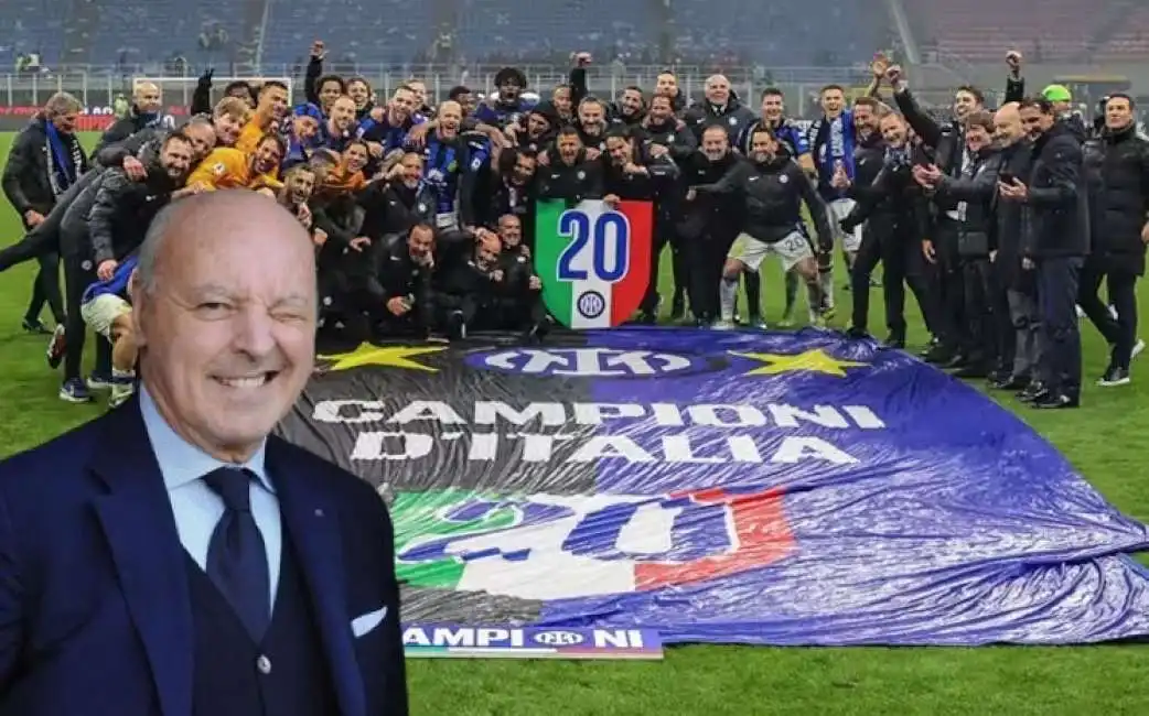 giuseppe beppe marotta scudetto inter 