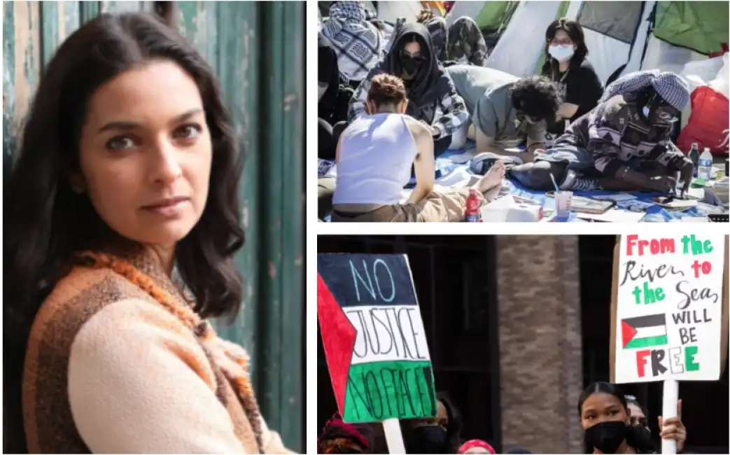 jhumpa lahiri e la protesta filopalestinese nei campus usa