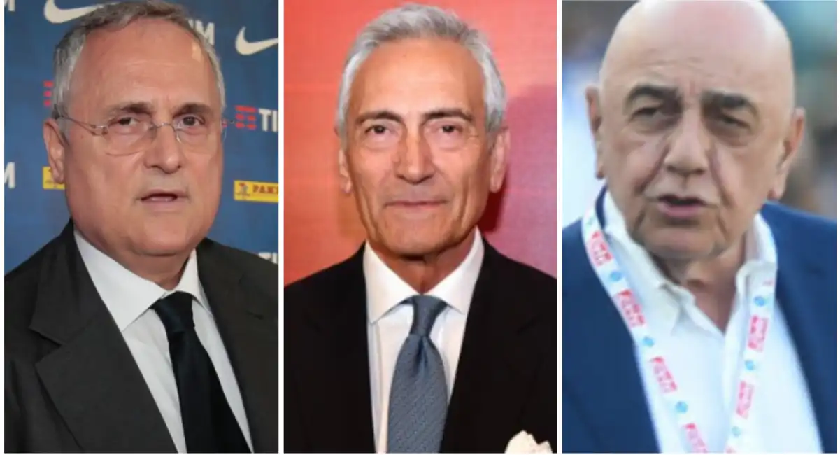 lotito gravina galliani