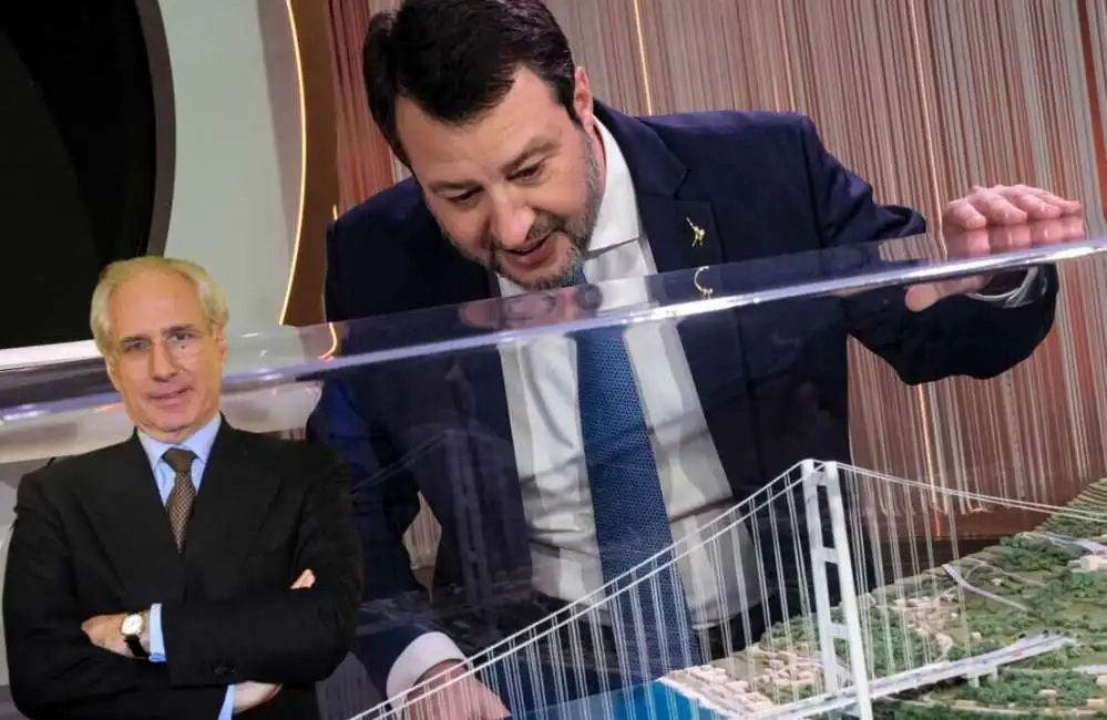 ponte sullo stretto matteo salvini pietro ciucci