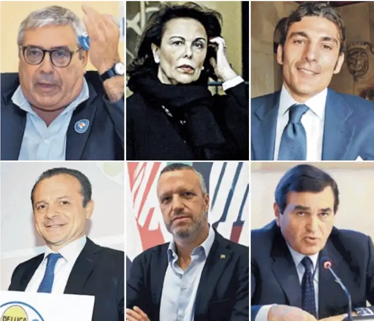 preferenze elezioni europee cateno de luca sandra lonardo toto salvatore cuffaro tosi patriciello