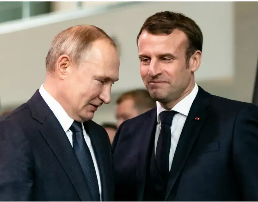 putin macron