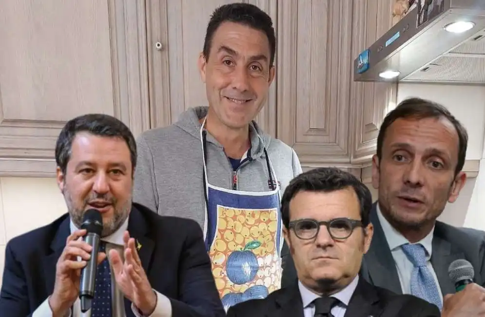 roberto vannacci matteo salvini gian marco centinaio massimiliano fedriga