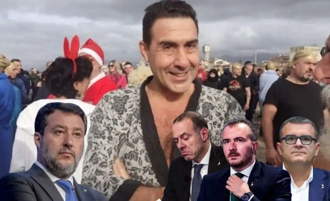 roberto vannacci matteo salvini romeo centinaio riccardo molinari