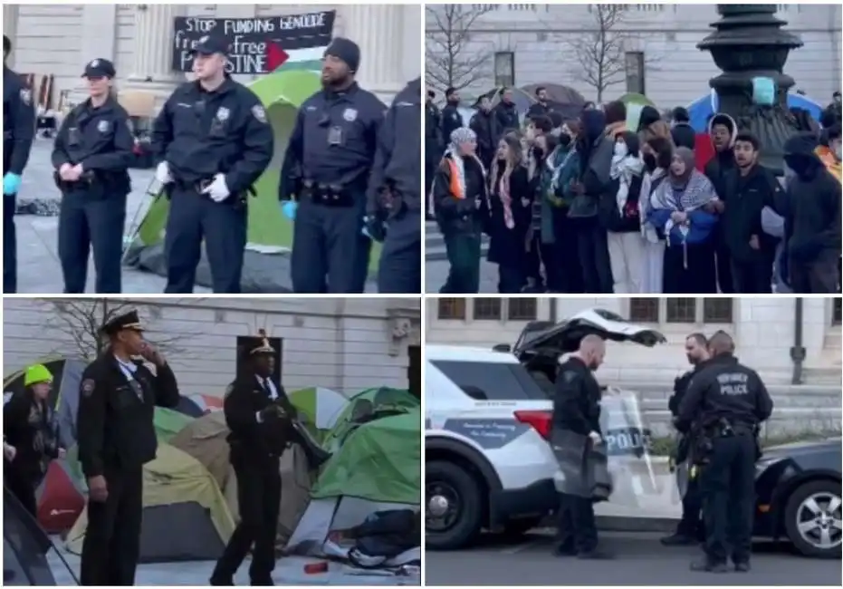 studenti pro palestina arrestati all universita di yale