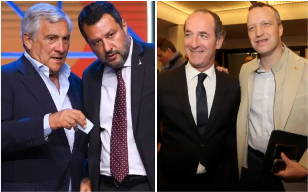 tajani salvini zaia tosi