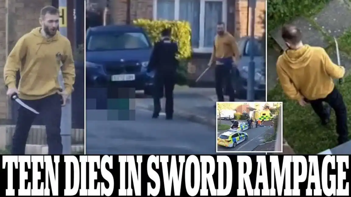 uomo con la katana accoltella 5 persone a londra