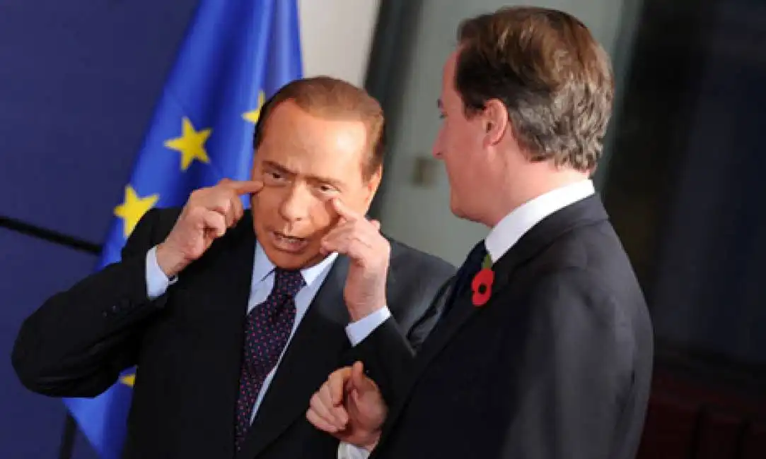 berlusconi david cameron