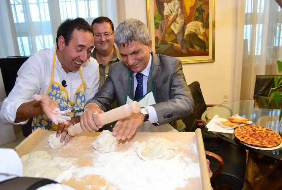 fabio e mingo con vendola