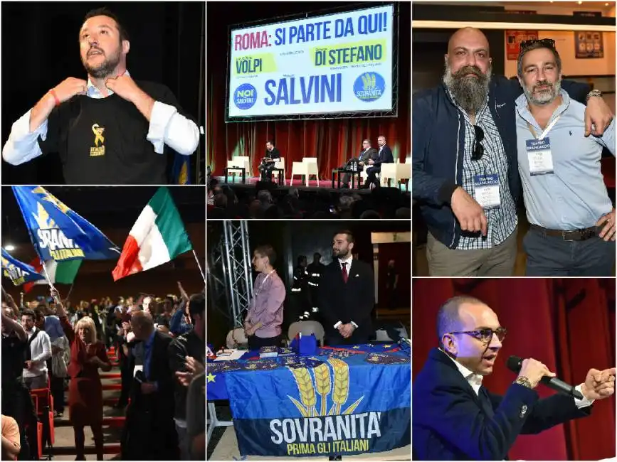 salvini casapound roma