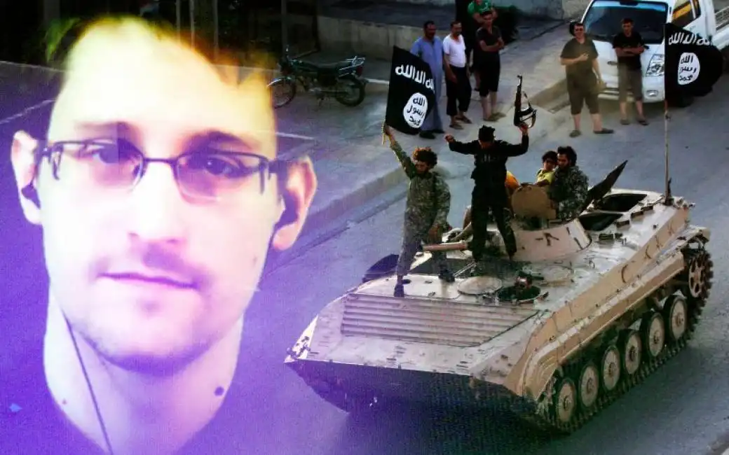 snowden isis