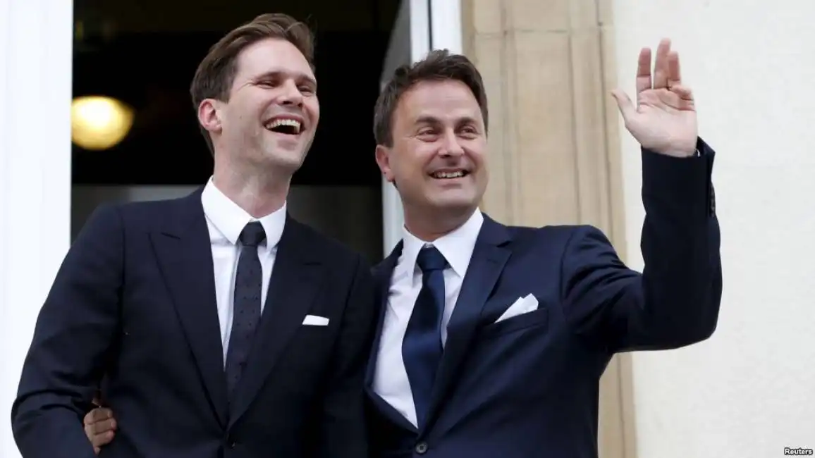 xavier bettel con il compagno gauthier destenay 3