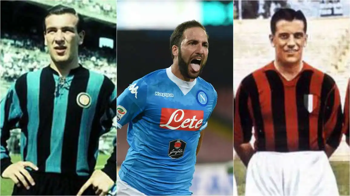 big higuain angelillo nordahl