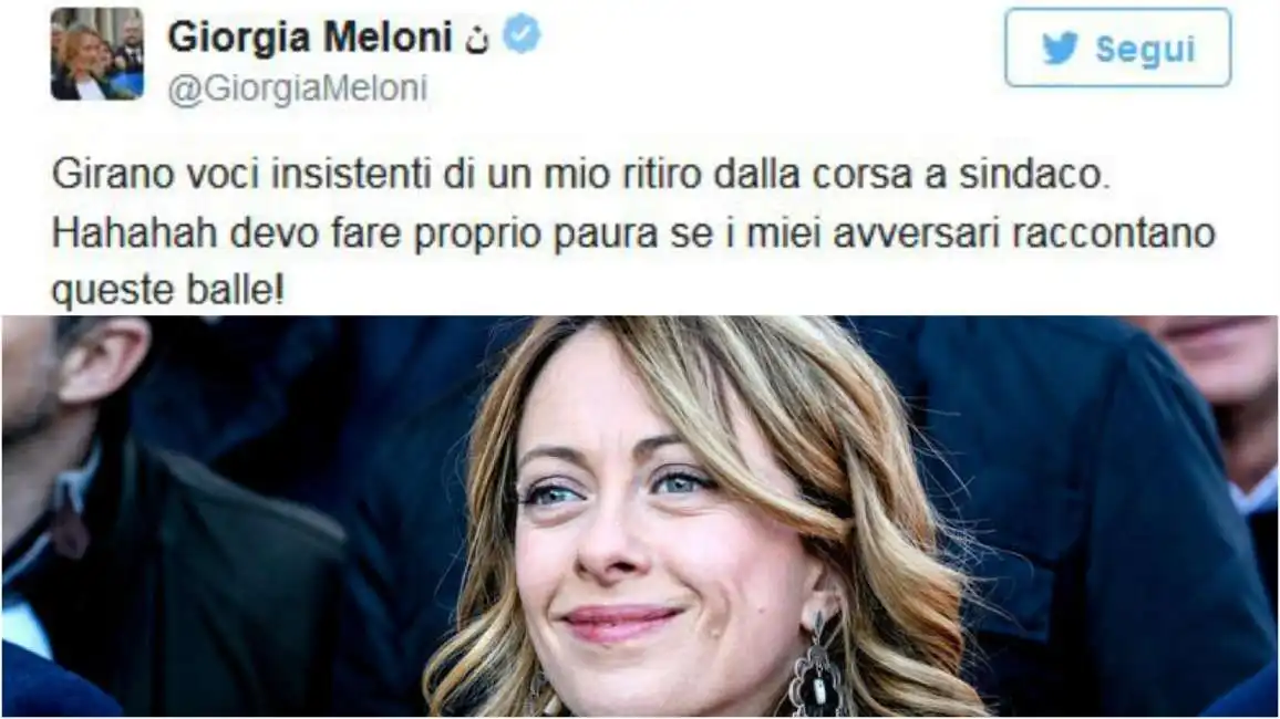 big meloni ritiro