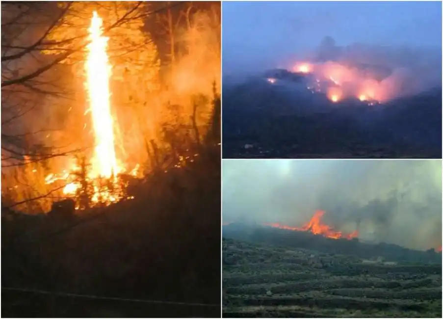 incendio a pantelleria