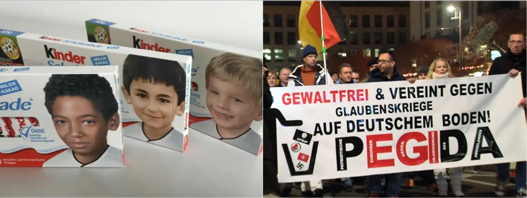 pegida kinder nazionali germania