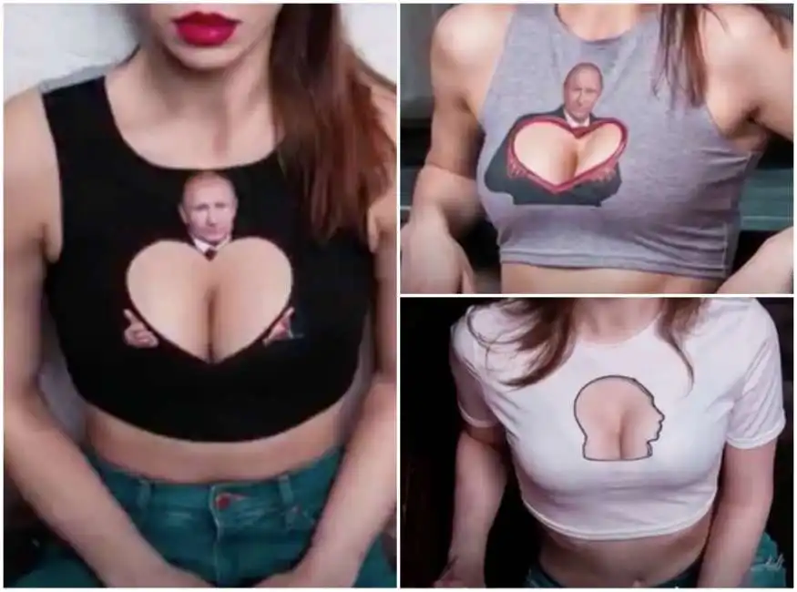 magliette putin