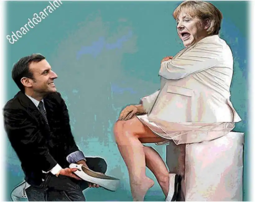 merkel macron