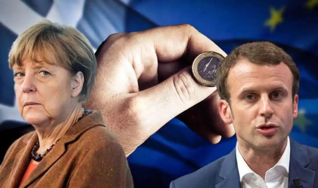 merkel macron euro