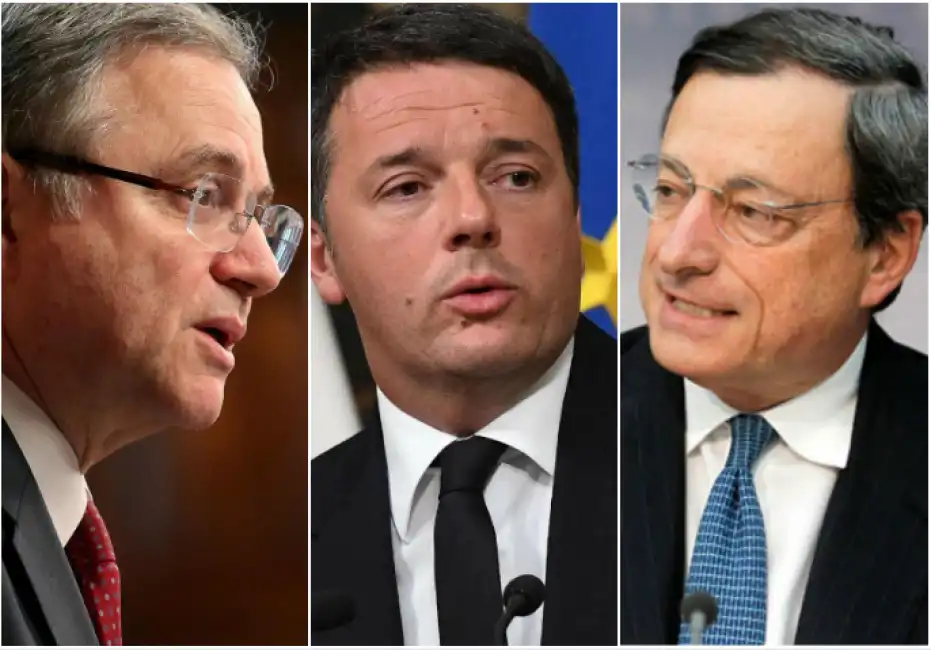 renzi draghi visco