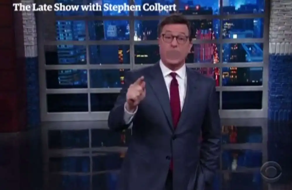 stephen colbert trump