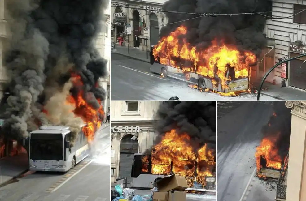 autobus via del tritone roma