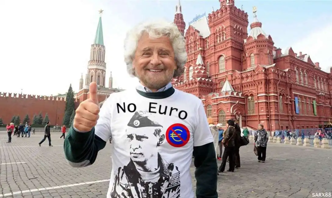 grillo putin euro