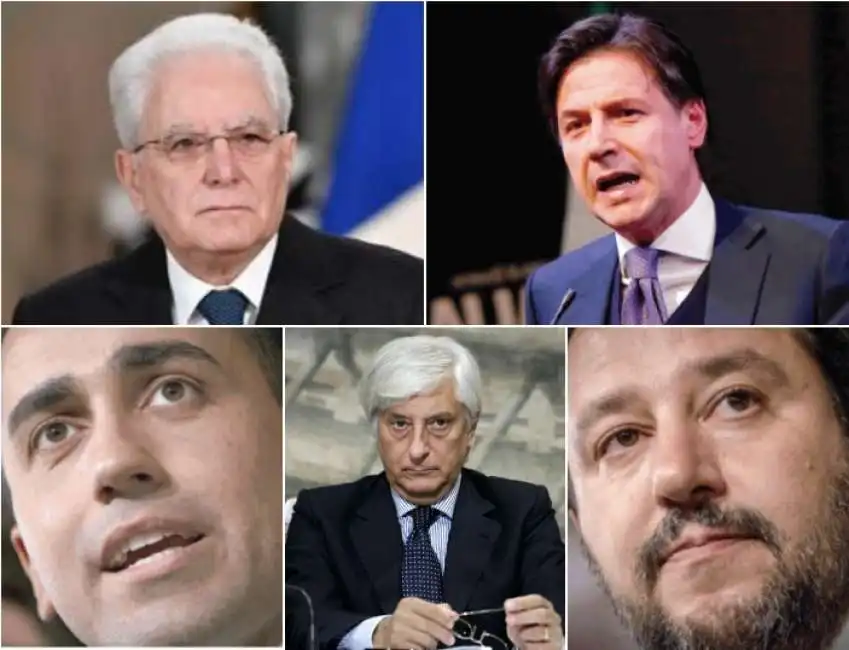 mattarella salvini di maio conte zampetti