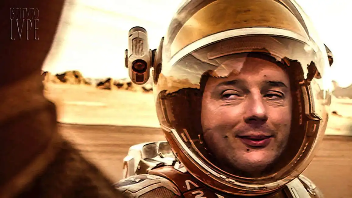 matteo renzi marziano martian