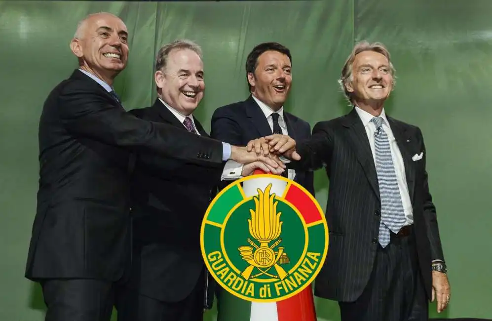 silvano cassano james hogan matteo renzi luca cordero di montezemolo 