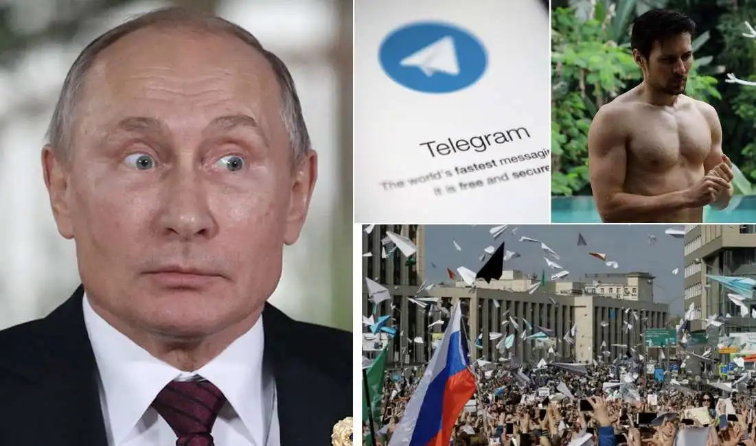 telegram proteste russia