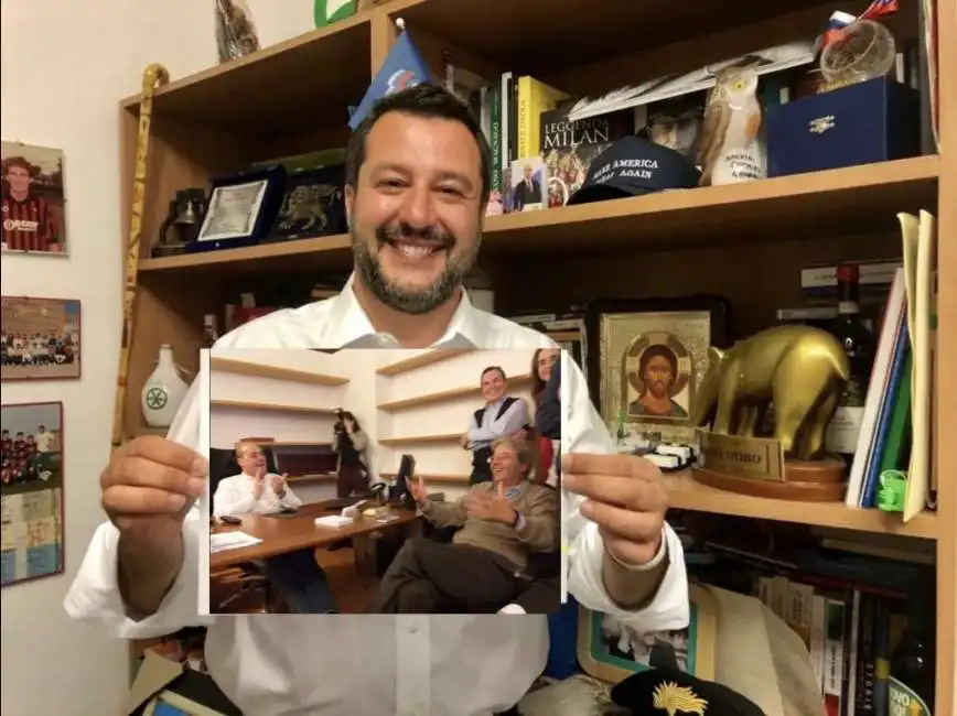 2019europee salvini zingaretti gentiloni libreria