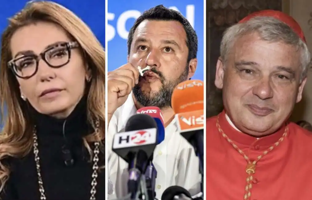 alessandra ghisleri matteo salvini konrad krajewski