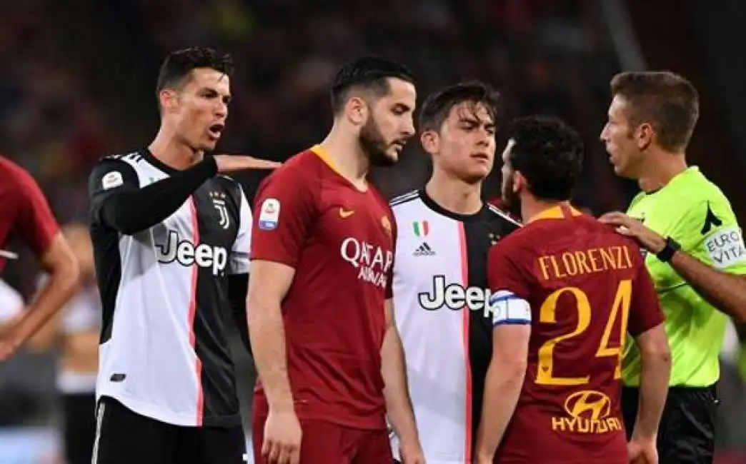 cr7 florenzi roma juve