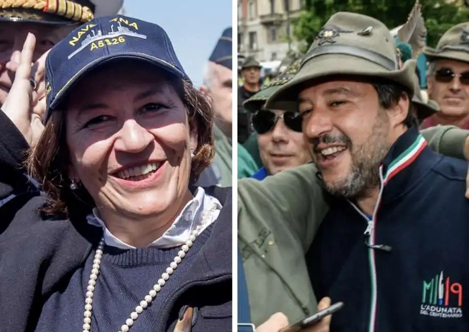 elisabetta trenta matteo salvini