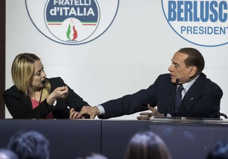 giorgia meloni silvio berlusconi