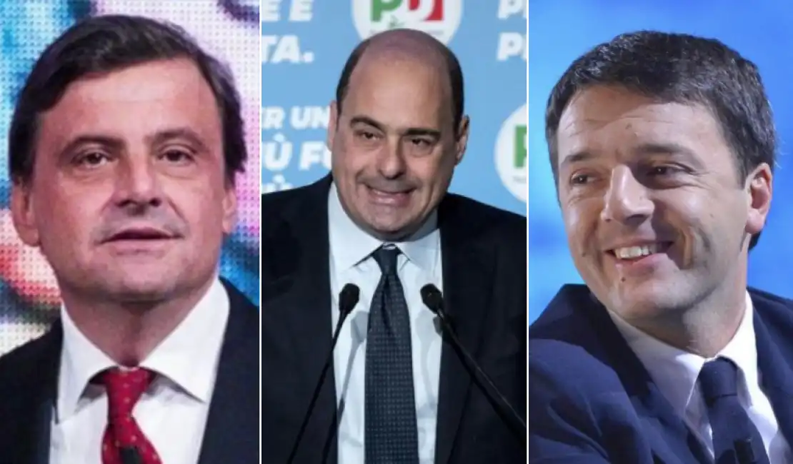 renzi calenda zingaretti