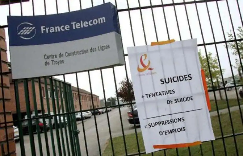 suicidi a france telecom orange