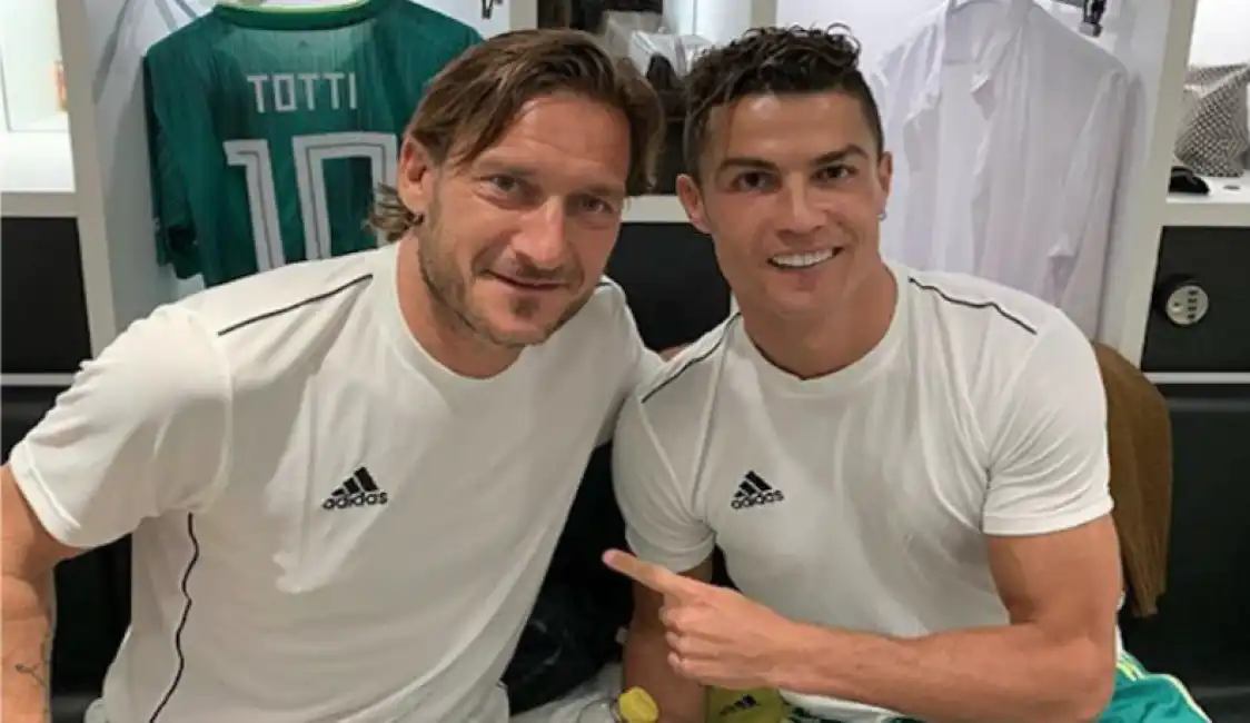 totti cristiano ronaldo