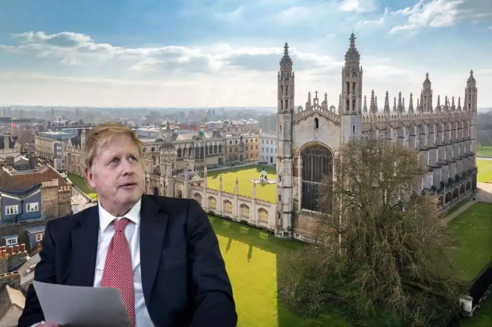 boris johnson cambridge