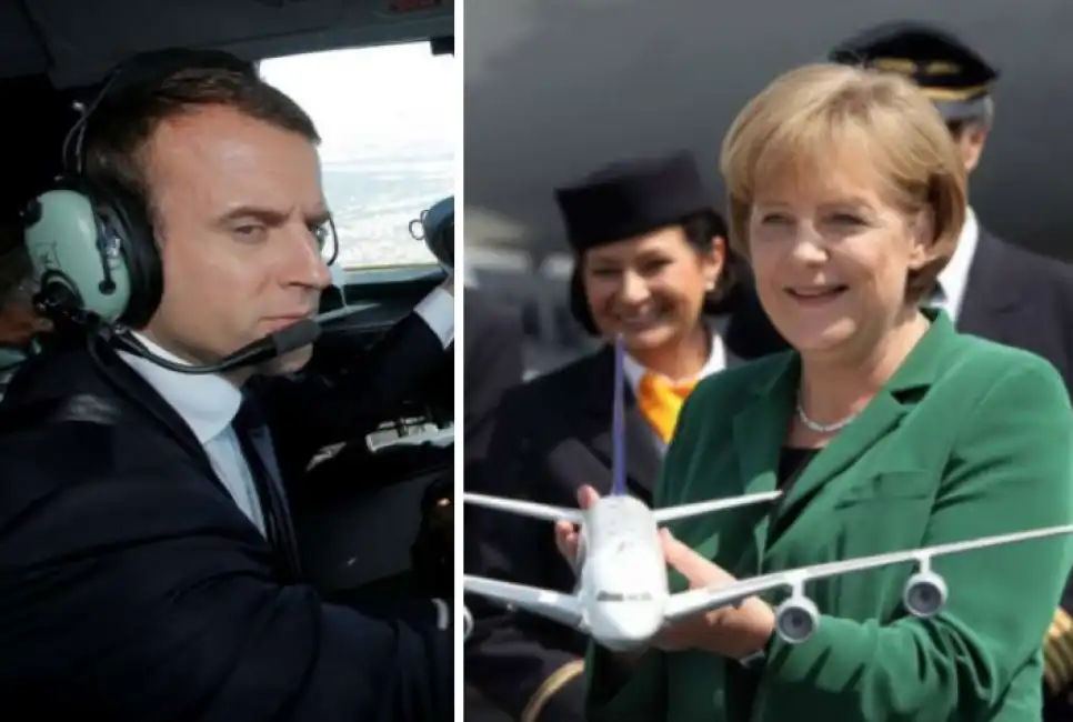 emmanuel macron angela merkel