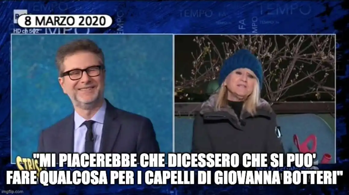 fabio fazio e luciana littizzetto botteri