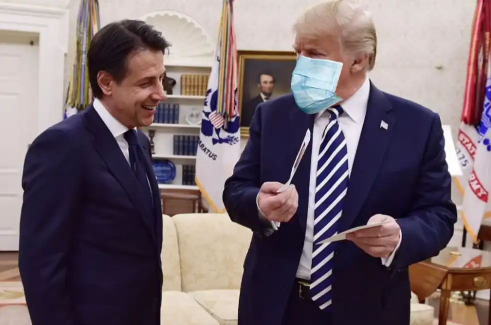 giuseppe conte donald trump