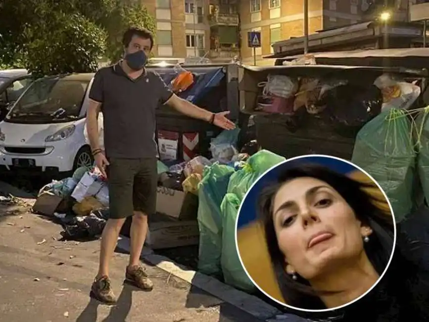 matteo salvini virginia raggi