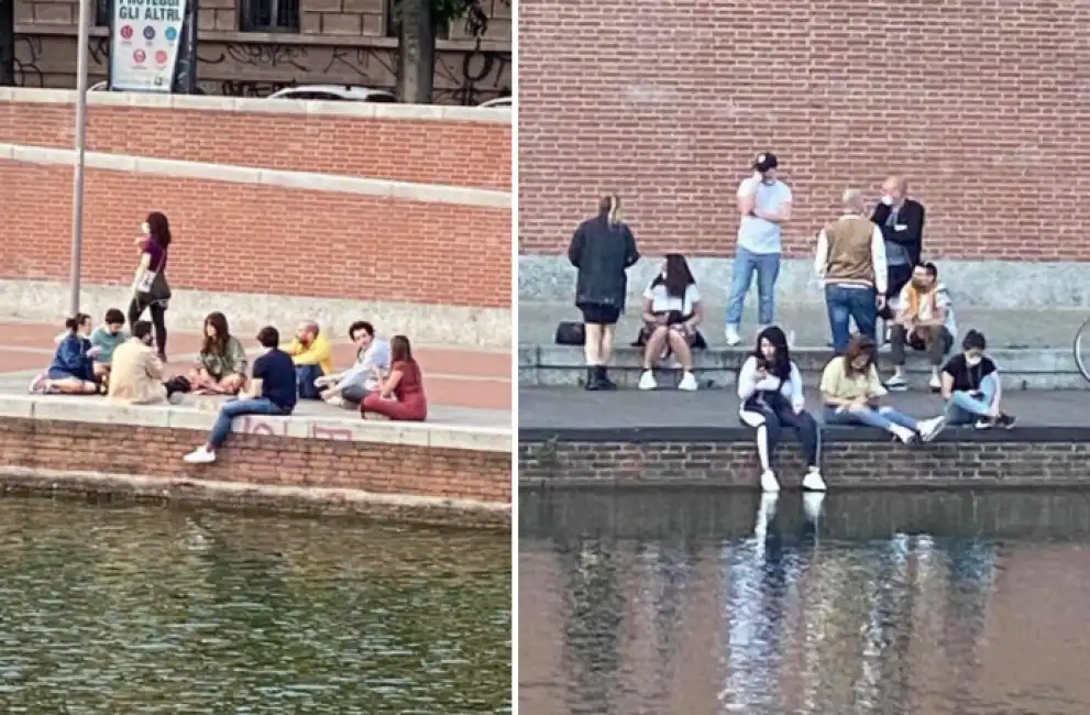 milano navigli darsena coronavirus