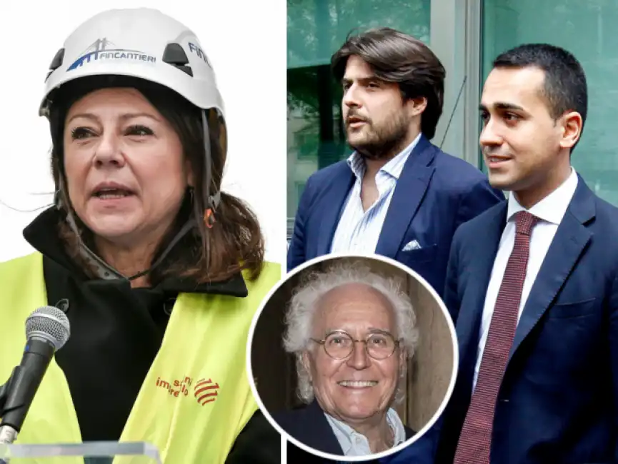 paola de micheli stefano buffagni luigi di maio luciano benetton